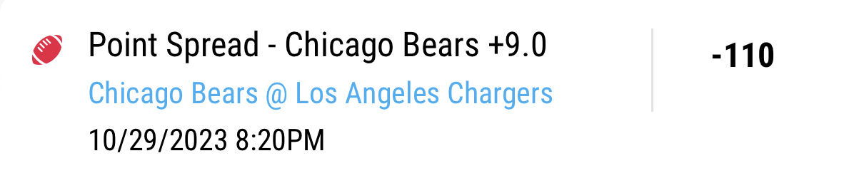 Sunday Night Football Prediction: Bears Cover The Spread