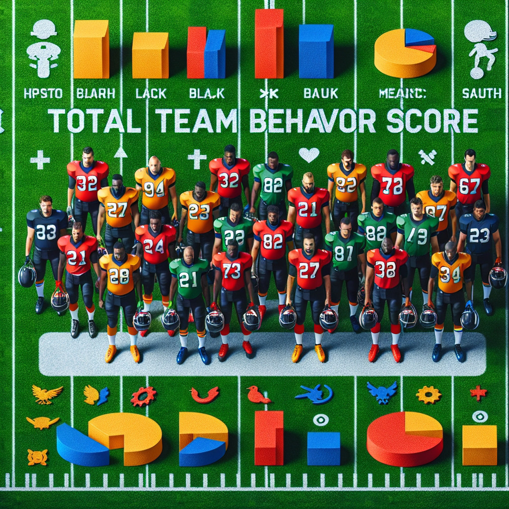 Total Team Behavior Score Insights into NFL Analytics